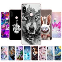 case for xiaomi redmi note 5 global version phone back case soft tpu cover cases for redmi note 5 pro shell marble animal tiger