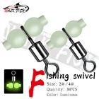 WALK FISH светящийся флуоресцентный рыболовный крючок для приманки, тройной, 30 шт.