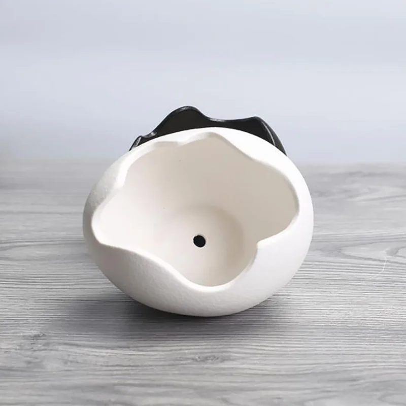 

Practical furniture Retro hydroponic ceramic flowerpot creative home flowerpot cold and heat-resistant flowerpot outdoor plant
