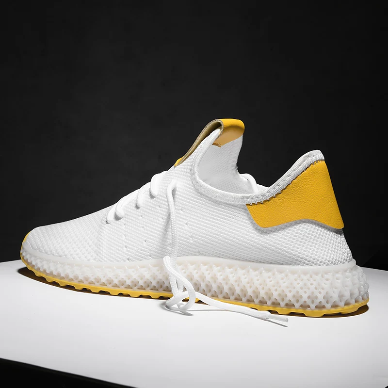 

Sneaker Man Casual Shoe Men Leisure Shoes Sneakers Male White Casual Fashion Mesh Zapatos Informales De Hombre 2020 Man Sneaker