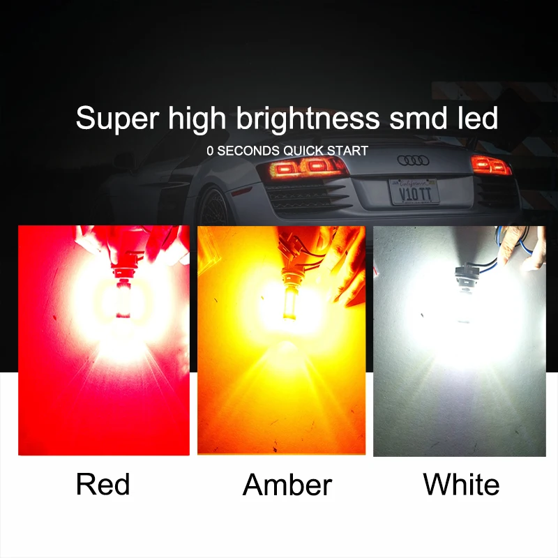 Сигнальная лампа NLpeal 1x12 в 23 3030SMD Bay15d светодиодный 1157 P21 5W задний стоп-светильник 1156