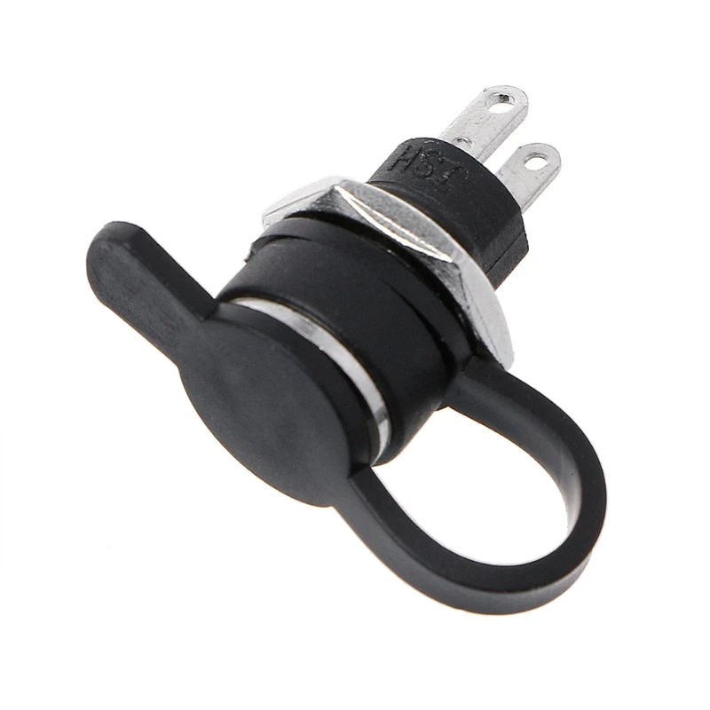 

5.5mmx2.5mm Female DC Power Jack Plug Socket Waterproof Panel Mount Connector