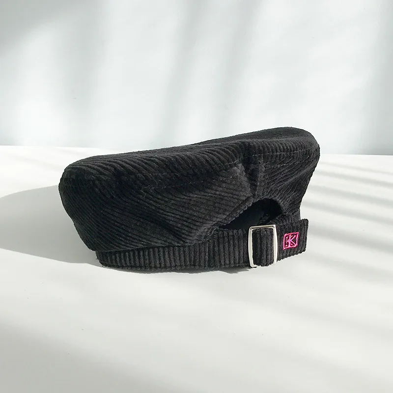 Вельветовый берет в стиле Харадзюку винтажная шляпа художника для женщин и