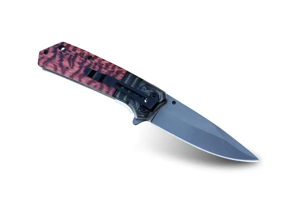 Складной нож охотничий карманный для выживания тактический 7CR13Mov стальная