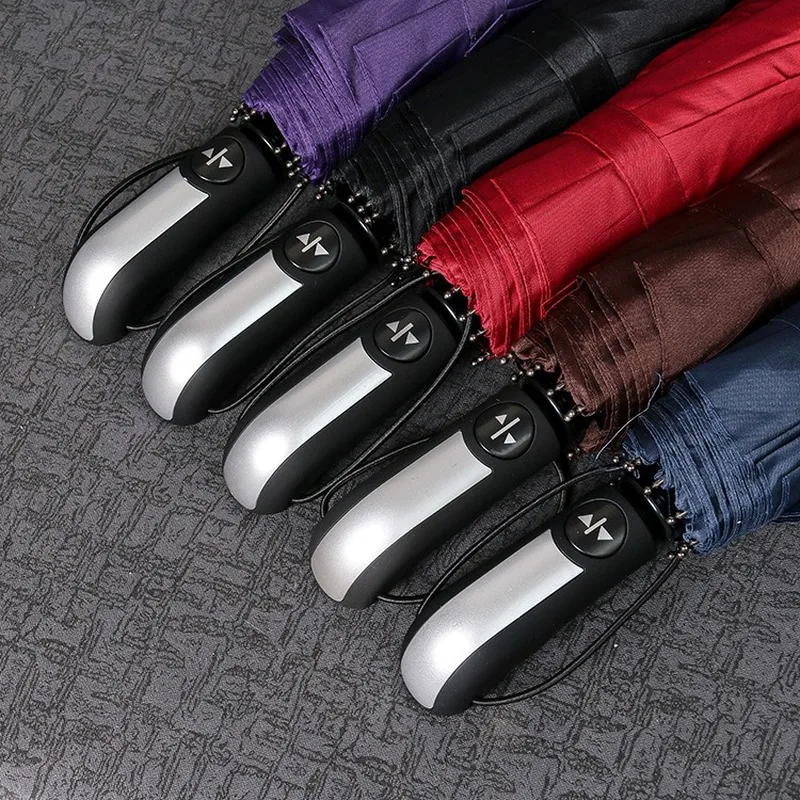 Автоматический рекламный подарок солнечный и дождливый Зонт увеличение