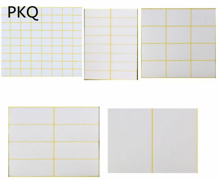 9x13 мм 2940 шт пустые белые цветные уплотнительные наклейки DIY подарочная упаковка бумажные наклейки-этикетки ручной работы для выпечки торта