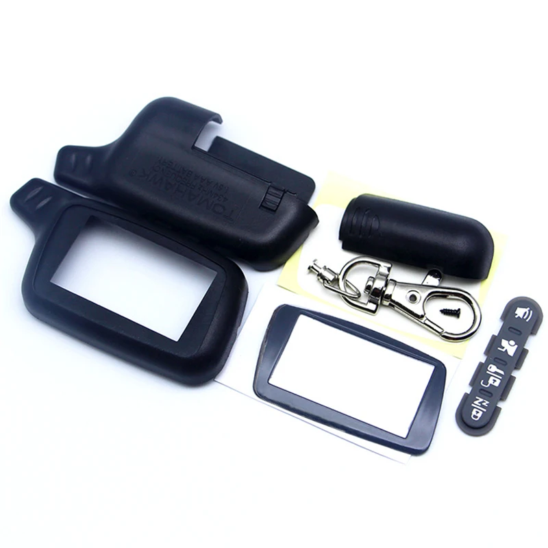 Брелок для автомобильной сигнализации Tomahawk X5 ЖК-экран и корпус чехол русской