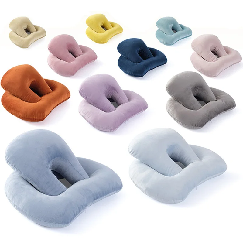 

Fuction Office Desk Rest Pillow Head Supporter Cushion Headrest Travel Neck Pillow with Arm Rest Car Pillow