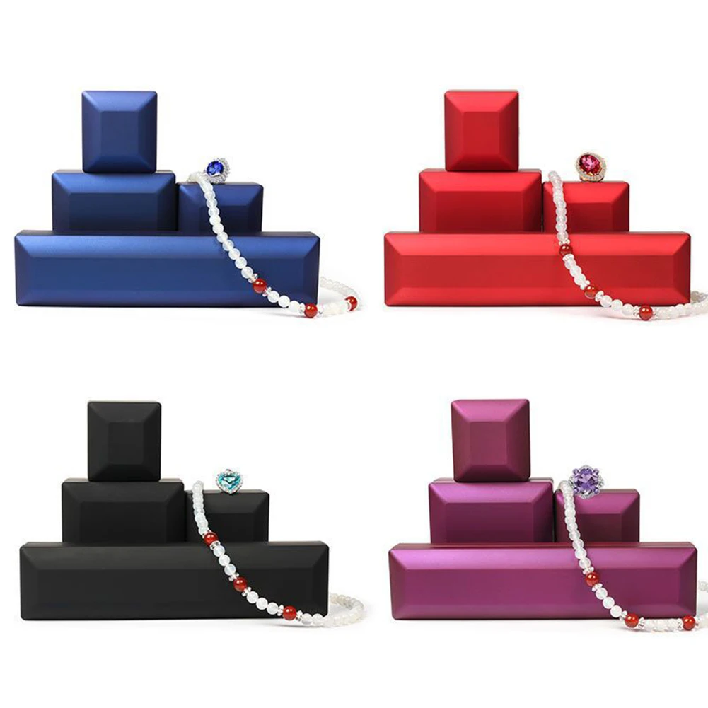 Мода со светодиодной подсветкой подвеска серьги кольцо браслет с подвеской ящик