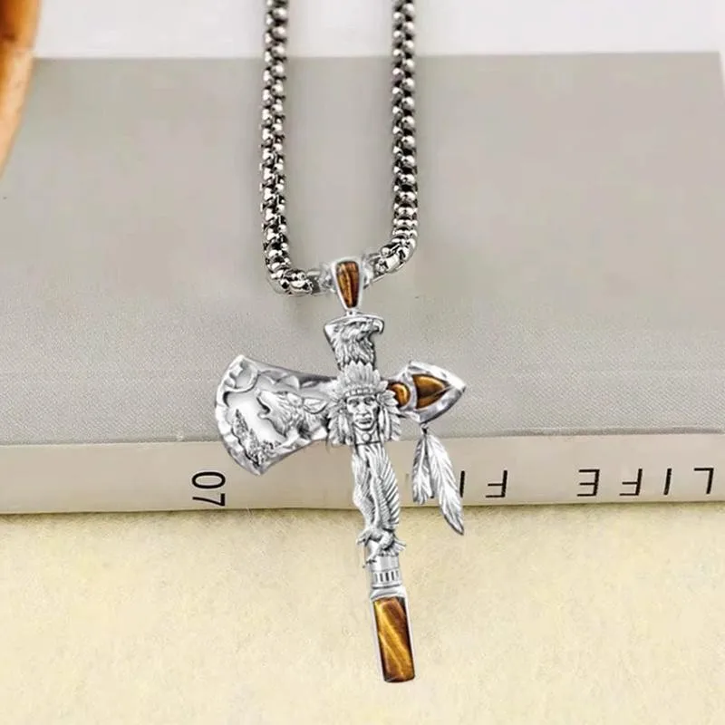 Женское ожерелье с подвеской крестом ювелирное украшение для мужчин|Ожерелья