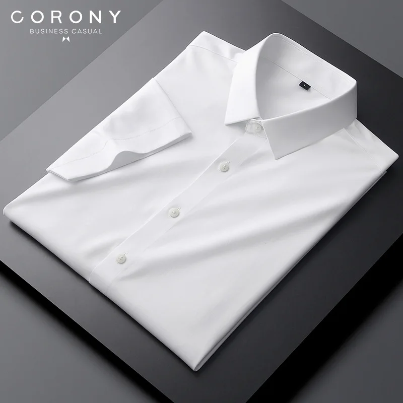 

2021 new summer men's Short Sleeve Shirt casual shirt slim trend casual business thin breathable men's wear