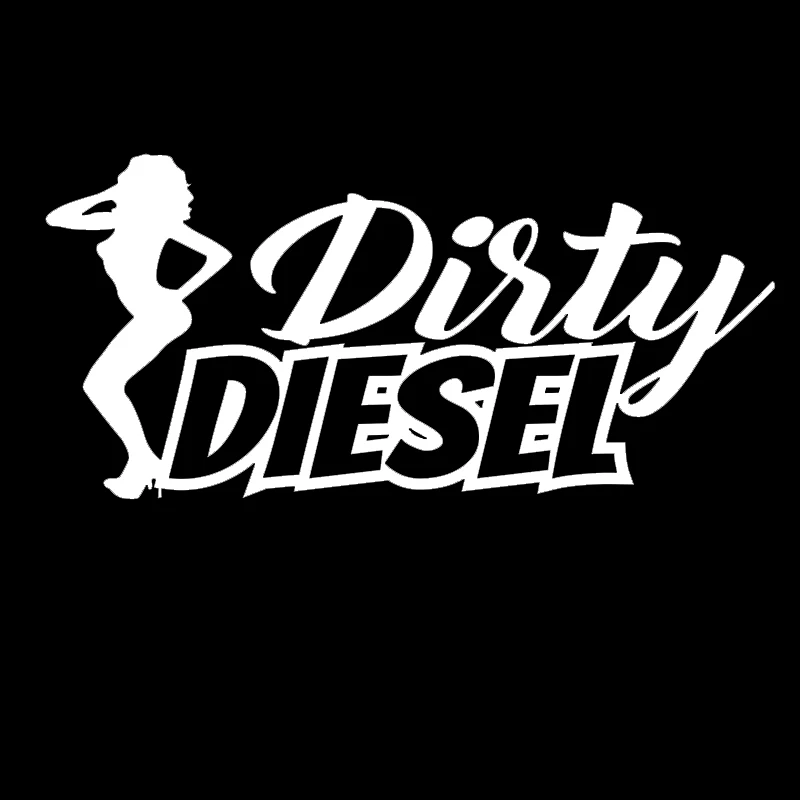 

Sticker Car Decal JDM Die Cut - Dirty Diesel -bumper Motorcycle Helmet Decals High Quality KK Vinyl Waterproof PVC