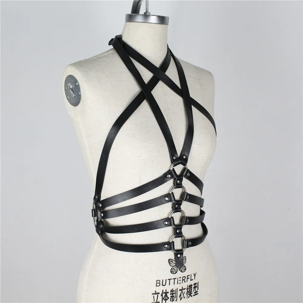 GAMPORL Подвязки Пояс Кожаный ремень женское БДСМ белье Воротник Женский Jartiyer