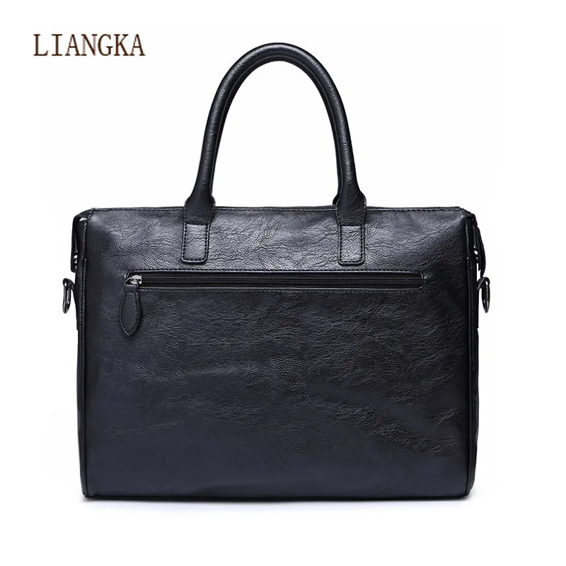 

Портфель кожаный для мужчин, портативный деловой чемоданчик, сумка-мессенджер для офиса и ноутбука, кожаный тоут, сумка на плечо, 2021