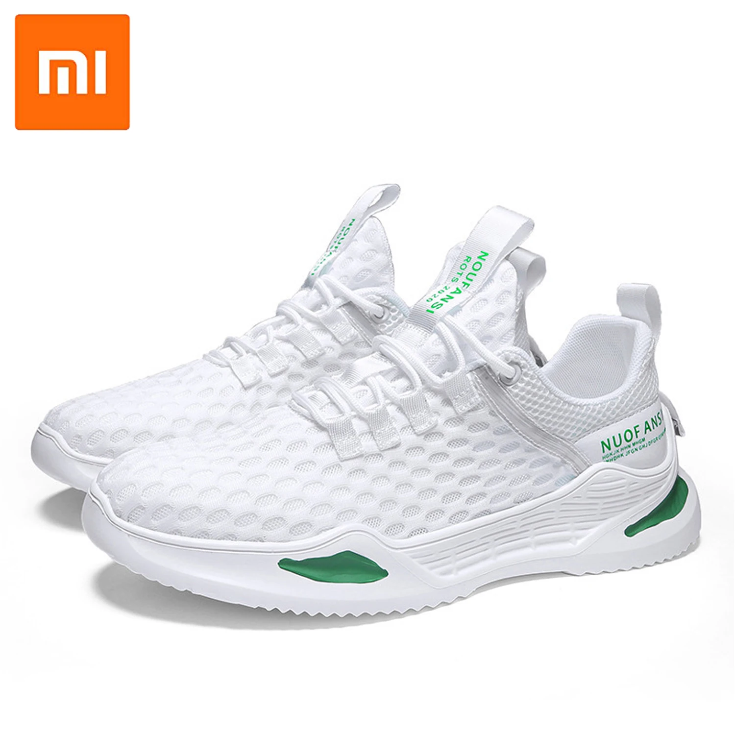 

Мужские кроссовки Xiaomi Mijia, дышащие, летающие тканые, Повседневная модная обувь для бега, фитнеса, тенниса