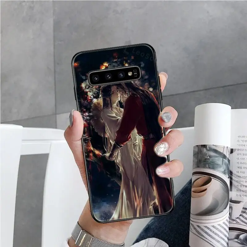 

Chinese style Tian Guan Ci Fu Phone Case For Samsung S6 S7 edge S8 S9 S10 e plus A10 A50 A70 note8 J7 2017
