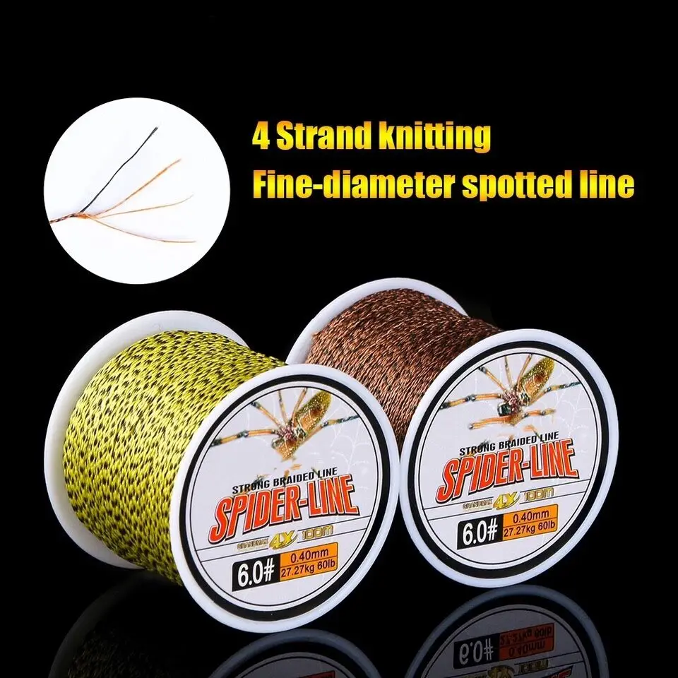 

Fishing Line PE Braided Hook Link Leader For Hair Rigs Reel Super Strong Multifilament For Carp Fishing Sea Lake 4Strand 500M
