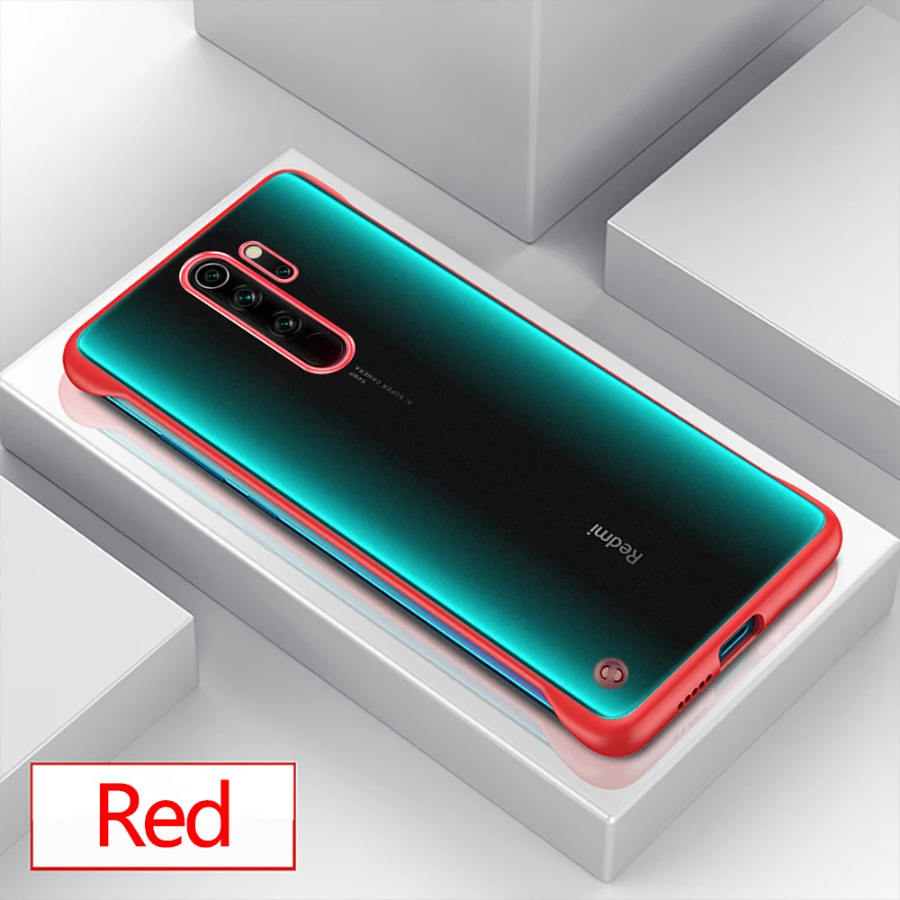 Для Red mi Note 8 Pro Чехол Безрамное Кольцо Прозрачный ударопрочный чехол для Xiaomi mi 8 9 T SE A2 Lite Red mi Note 7 K20 Pro 7A чехол