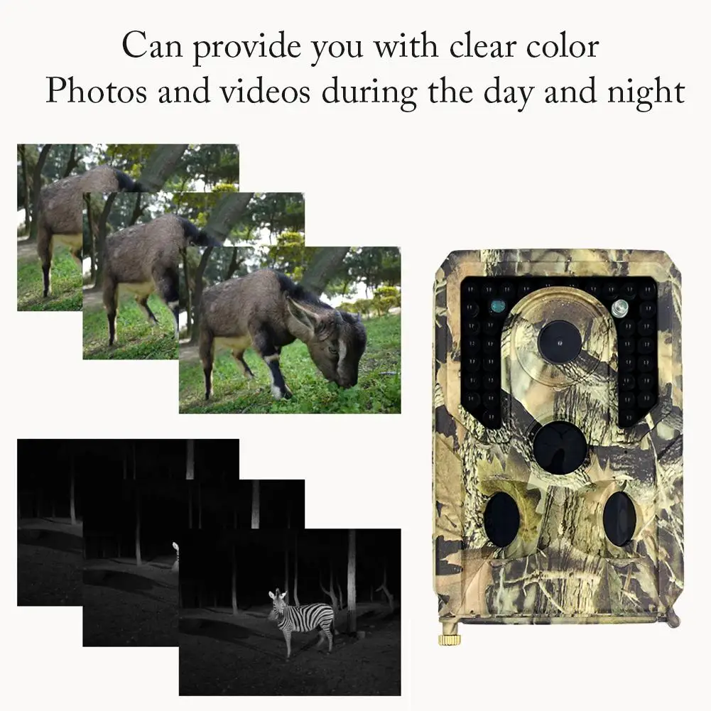 2020 Новинка 12MP HD цифровая уличная камера для водонепроницаемая охотничья Дикая