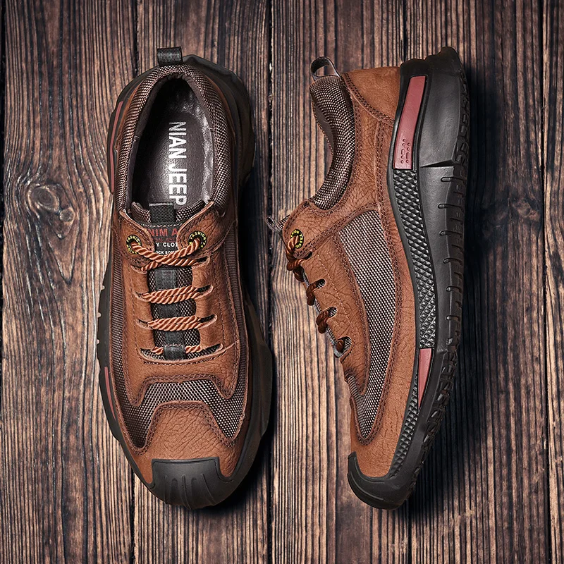 ZUNYU 2019 новые высококачественные мужские ботинки из натуральной кожи