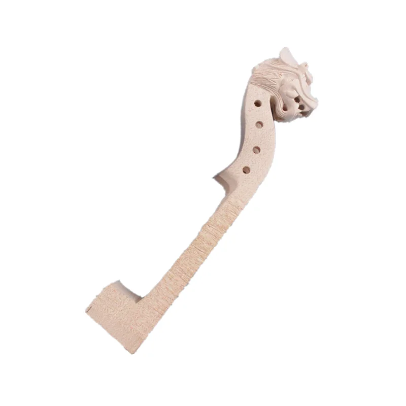 Часть для скрипки 1 шт. ручная резная белая скрипка с головой дракона 4/4 | Спорт и