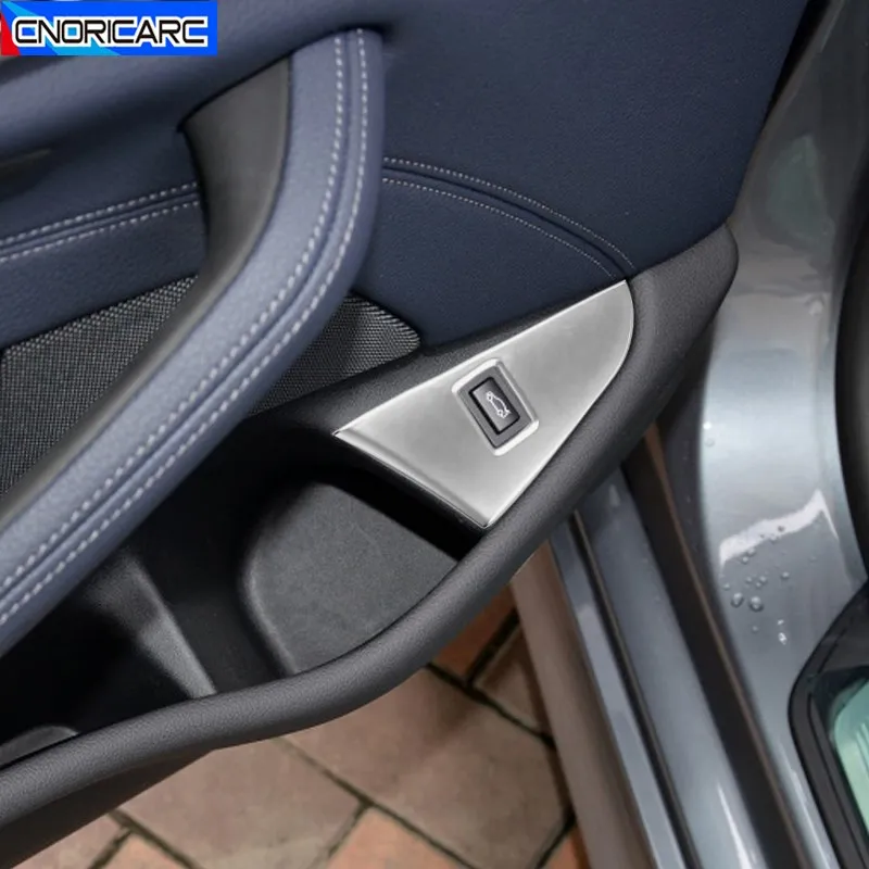 

Автомобильный переключатель двери багажника Кнопка регулировки рамка украшение Накладка для BMW 5 серии G30 G38 2018-2020 LHD интерьерные наклейки