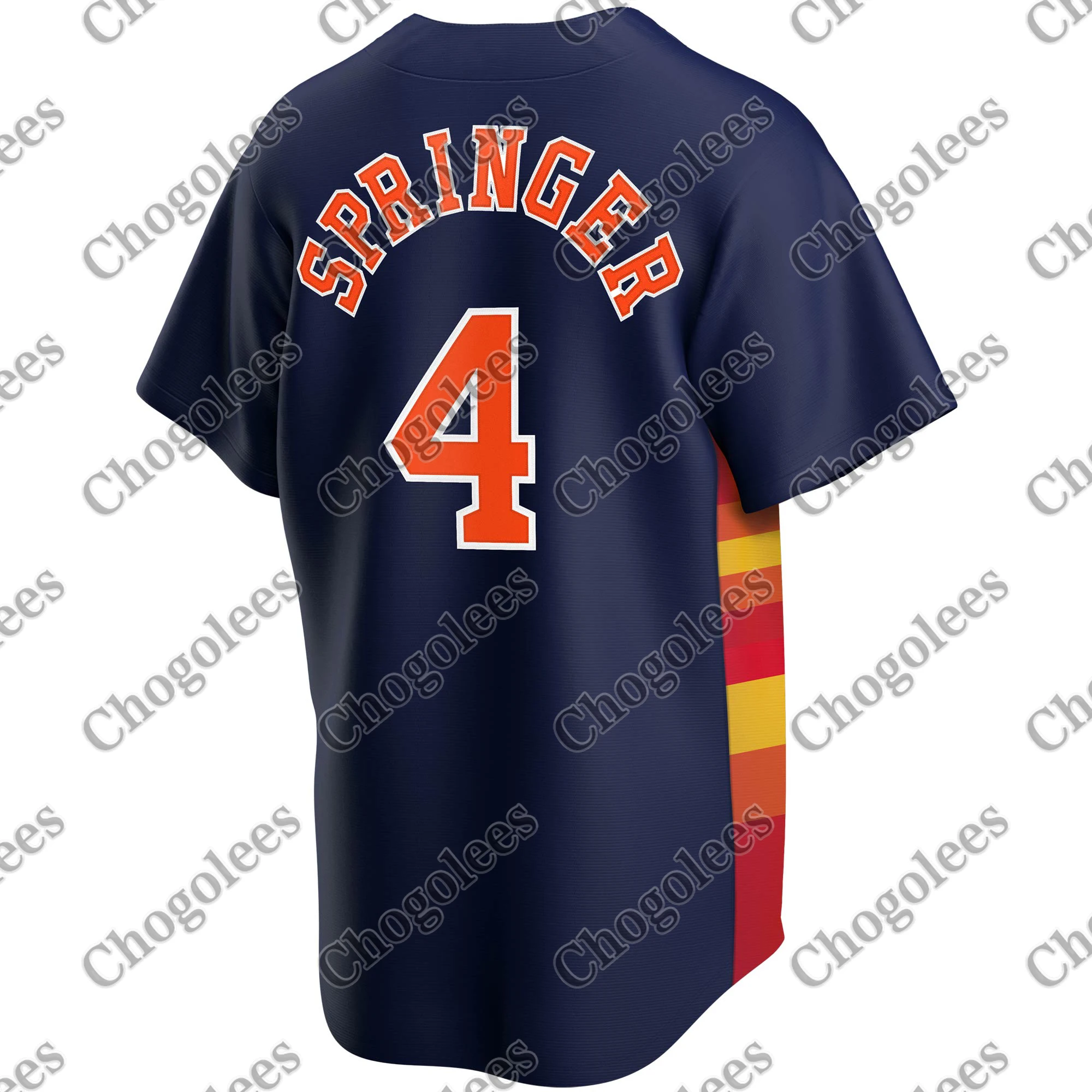 

Baseball Jersey George Springer Houston Alternate 2020 Player Jersey - Navy