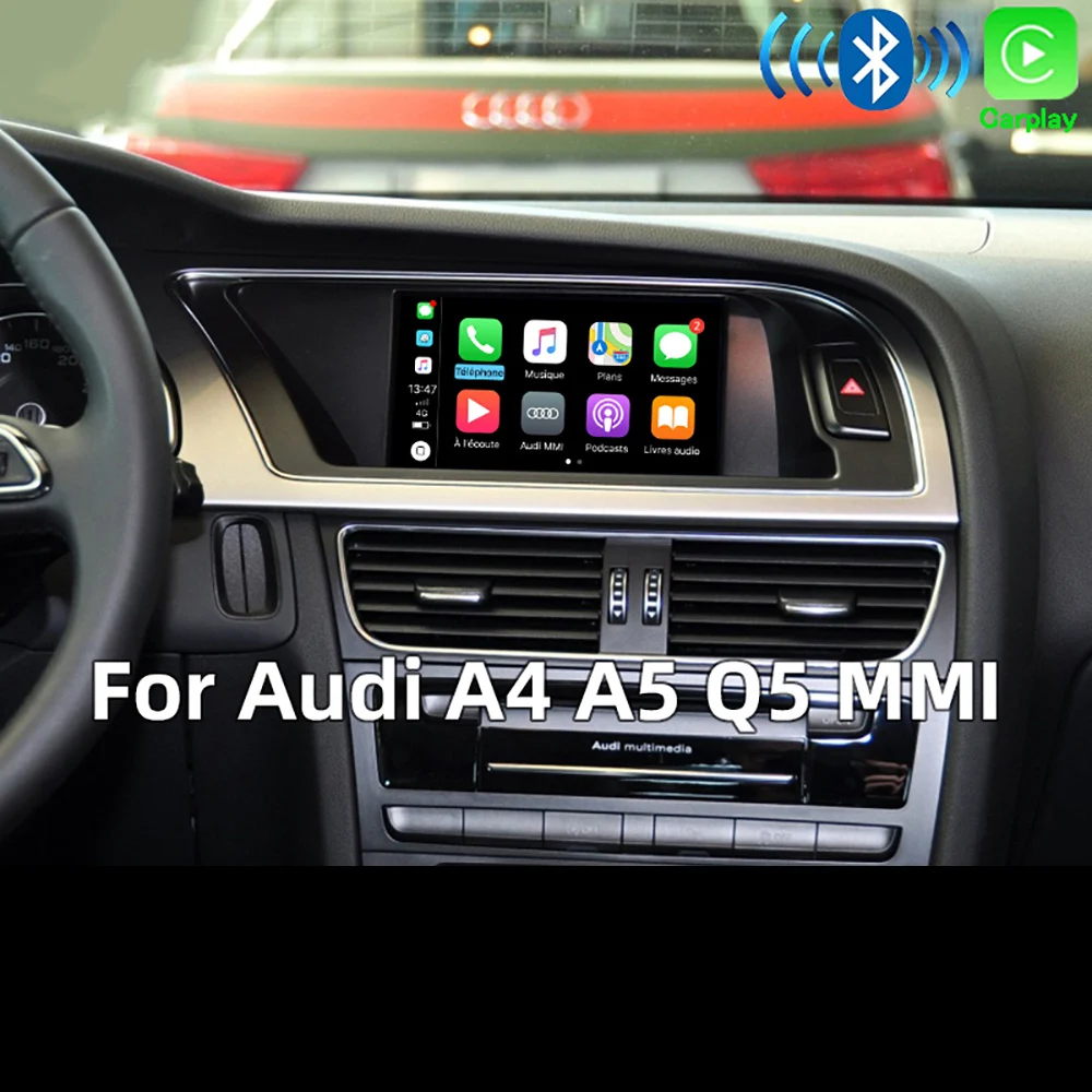 Wi-Fi Беспроводное Автомобильное Зеркало Apple CarPlay dongle для Audi 2009-2019 A4 A5 Q5 Non MMI OEM