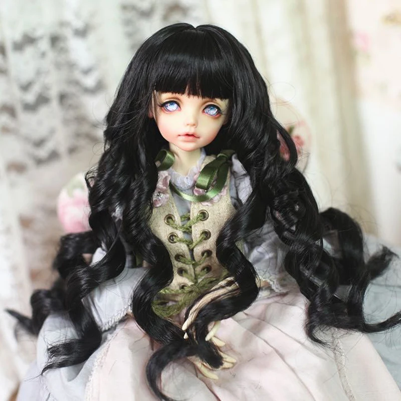 1/3 1/4 1/6 Bjd SD кукла парик высокая температура провод длинные волнистые для BJD супер