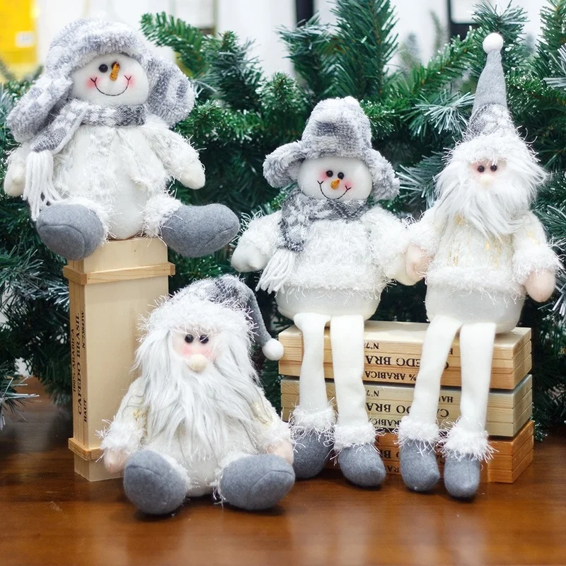 

2022 Christmas Dolls Christmas Snowman Decora Non-woven Craft Pendants Xmas Tree Hanging Ornaments Gifts for Home christmas