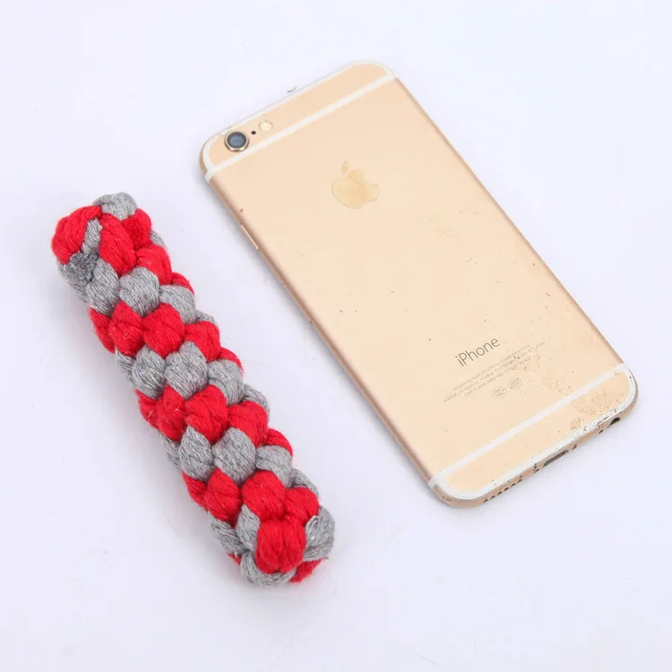 

1pc Pet toys Bite resistant Cotton rope weave Dog Supplies cat ham sausage toys Pet Products