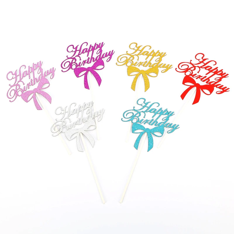 1 шт. верхушка для торта выпечки торт дополнительное украшение Блестящий