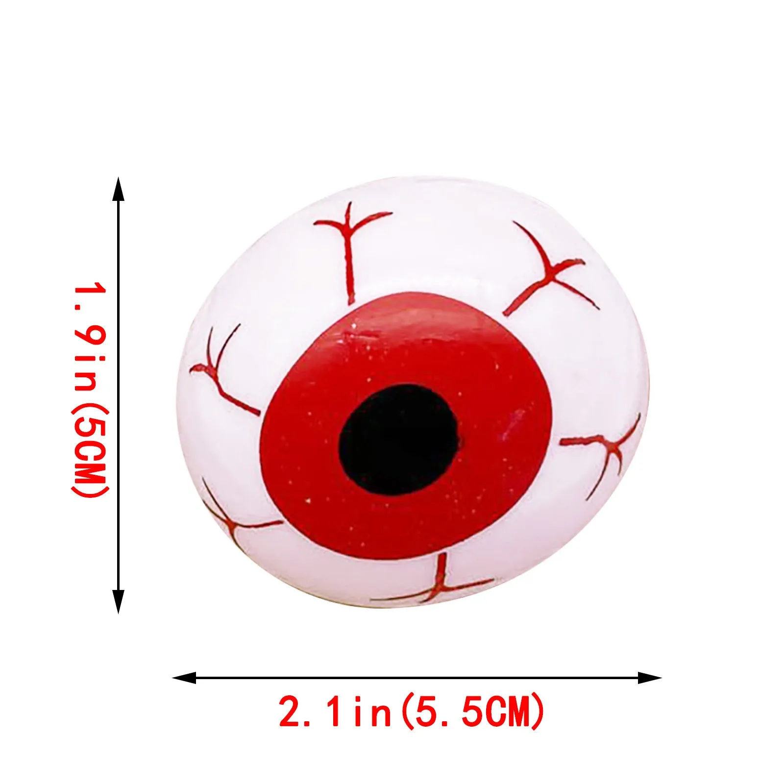 

Halloween Fun Toys Novelty Eye Toy Eyeball Squeezable Toy Stress Relief Ball For Fun April Fool's Day Shocker Toys (50ml)