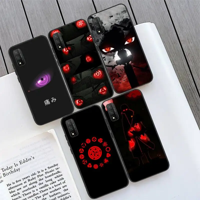 

Itachi Sharingan Design-NArutos Phone Case For Huawei P9 P10 P20 P30 P40 pro lite plus Smart Cover Fundas Coque