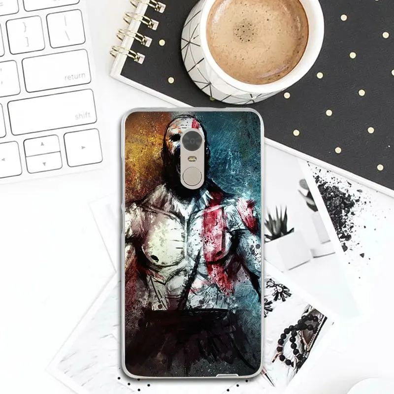Мягкие чехлы для телефонов из ТПУ Kratos God Of War Seashell Sea Xiaomi Redmi Note 3 3S 4 4A 4X5 5A 6A 7 Y3 Go Pro Plus |