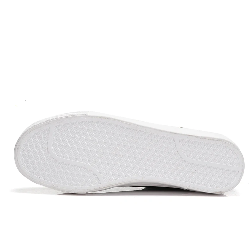 

Shoes Woman New Fashion Casual Platform Striped PU Leather Classic Cotton Women Casual Lace-up White Winter Shoes Sneakers