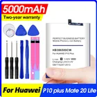 Hb386589ecw, 5000 мАч, для Huawei P10 Plus mate 20 Lite, искусственная батарея