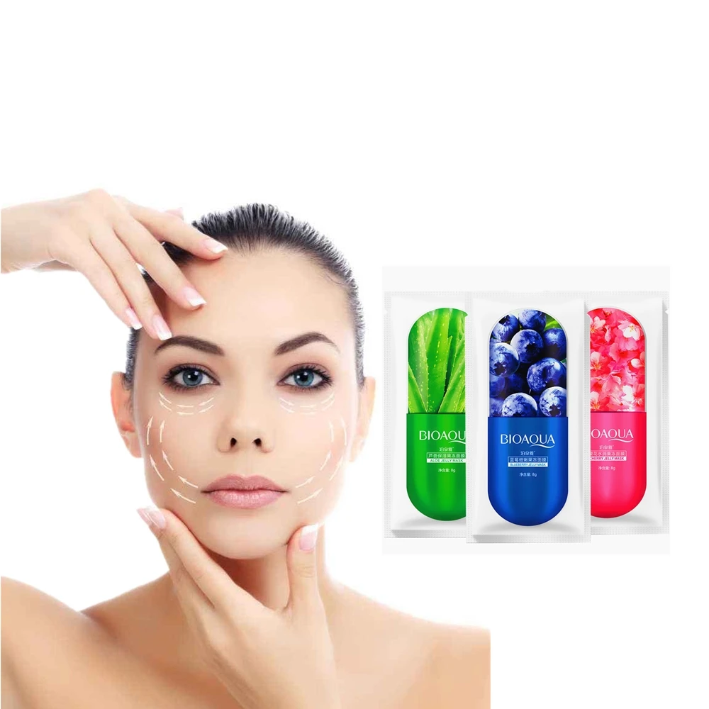 1 сумка маска для лица с экстрактом натуральной черники маски гиалуроновой