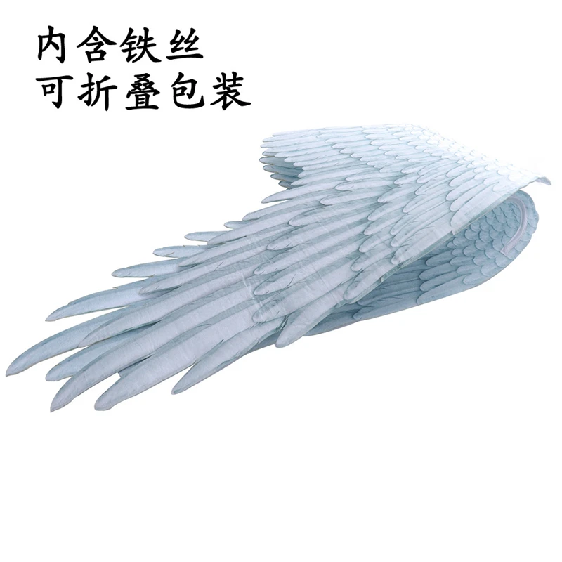 

Halloween Lucifer Angel Demon Wing Lucifer Morningstar Cosplay Non-woven Fabric Party Wings Prop Masquerade Accessories