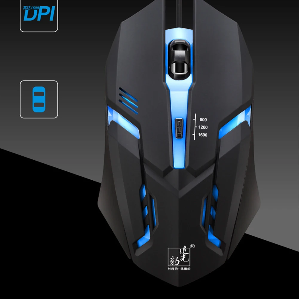 Профессиональная USB Проводная игровая компьютерная мышь 5500 dpi оптическая светодиодный мышь с подсветкой для геймера для компьютера Overwatch Pubg Dota 2