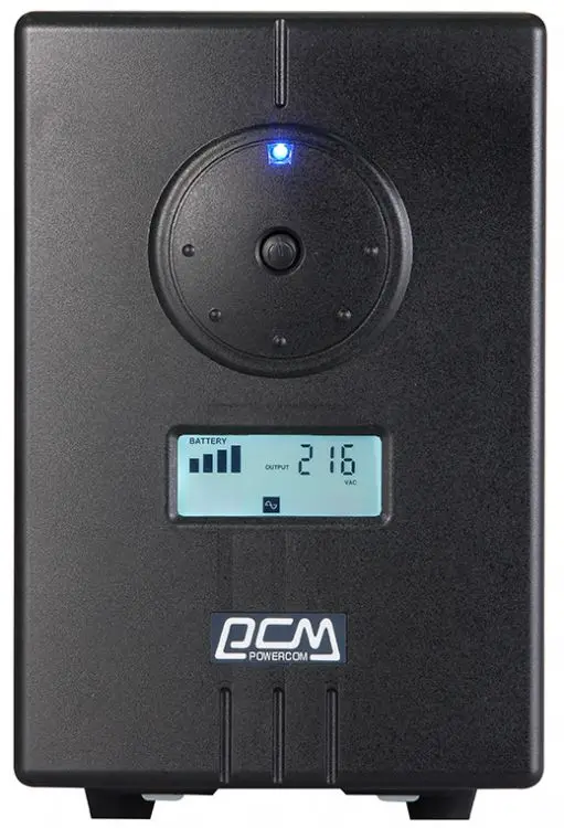 Источник бесперебойного питания Powercom INF 500 314811 500VA/300W Infinity series line interactive Tower (without