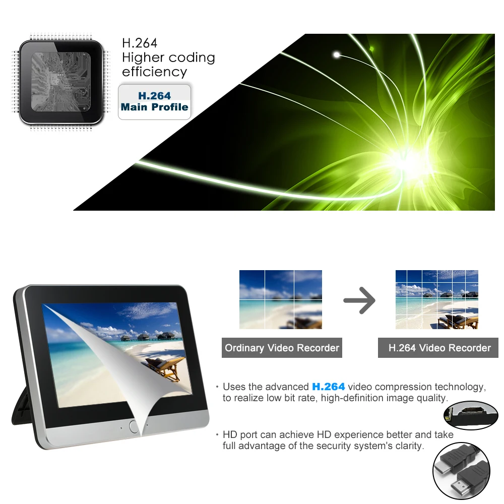 4-канальный 1080P HD Wi-Fi NVR комплект с беспроводной цилиндрической IP-камерой ночного