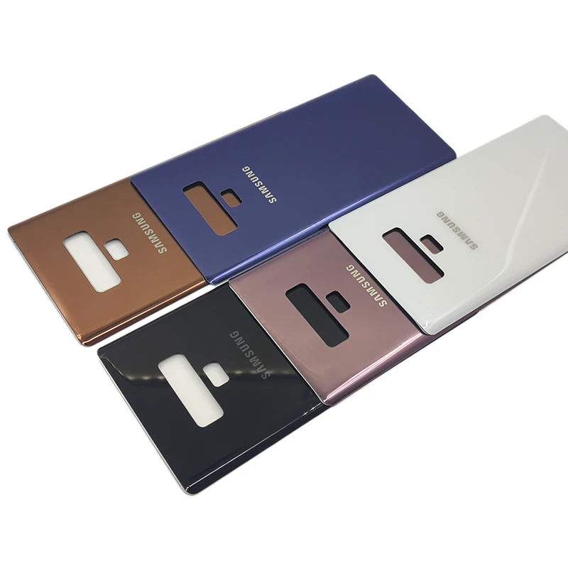 Задняя крышка аккумулятора Samsung Galaxy Note 9 N960 N960F 3D стеклянная задняя корпуса Замена