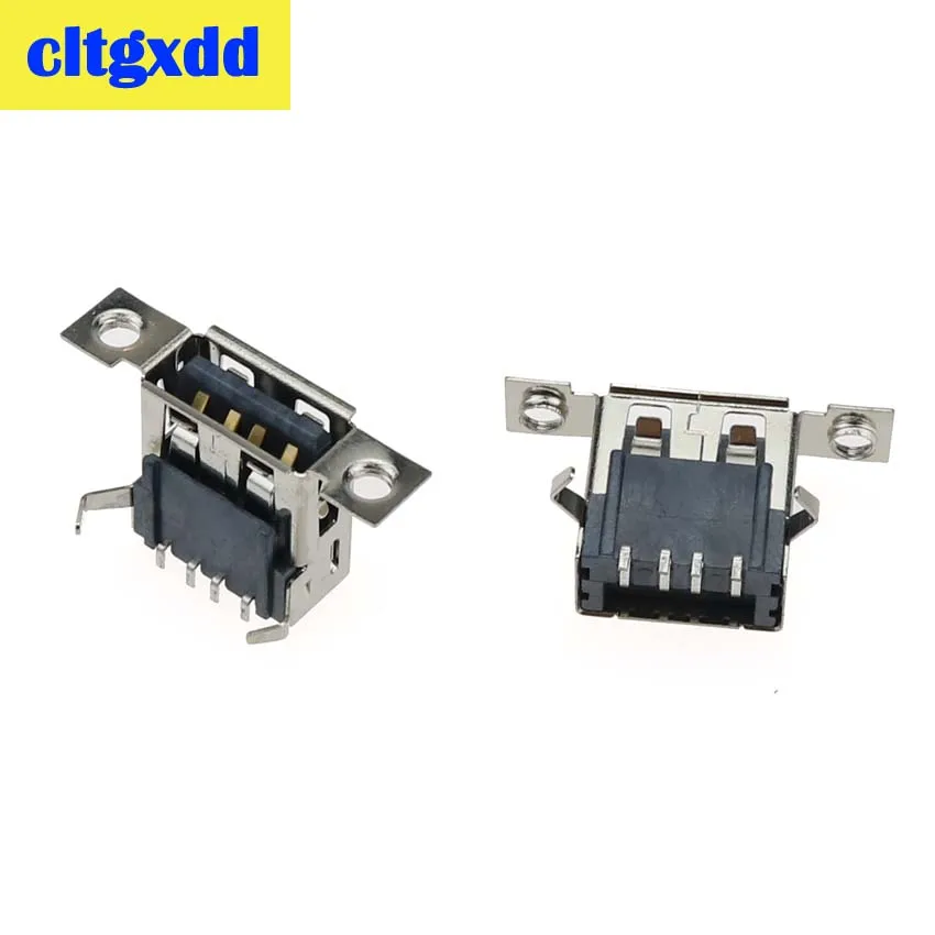 10 шт. разъём Micro USB 2 0 с отверстиями для винтов | Компьютеры и офис