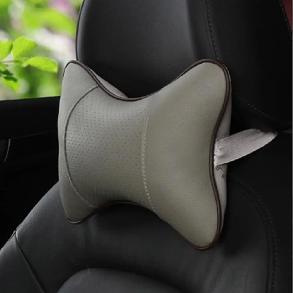 gray 1pc Автомобильная подушка для шеи, Автомобильная подушка для шеи, автомобильное безопасное сиденье, Автомобильная подушка для шеи, аксессуары для автомобиля, поддержка шеи, Cushion1-3PC - Цвет: gray 1pc
