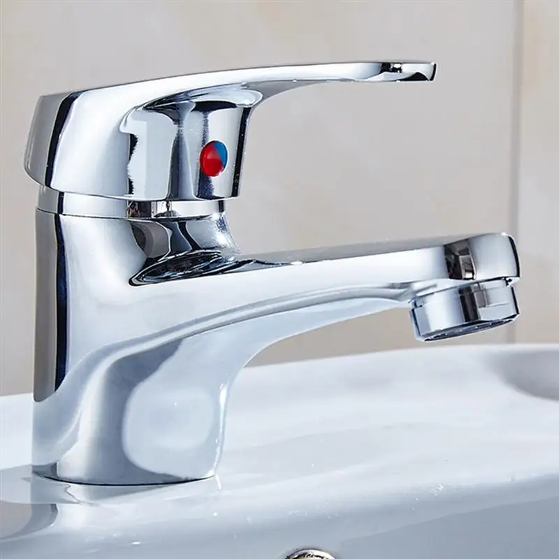 

Kitchen Tap Alloy Basin Taps Metal Sink Tap Hot and Cold Water Home Faucet (2012 Alloy Faucet)