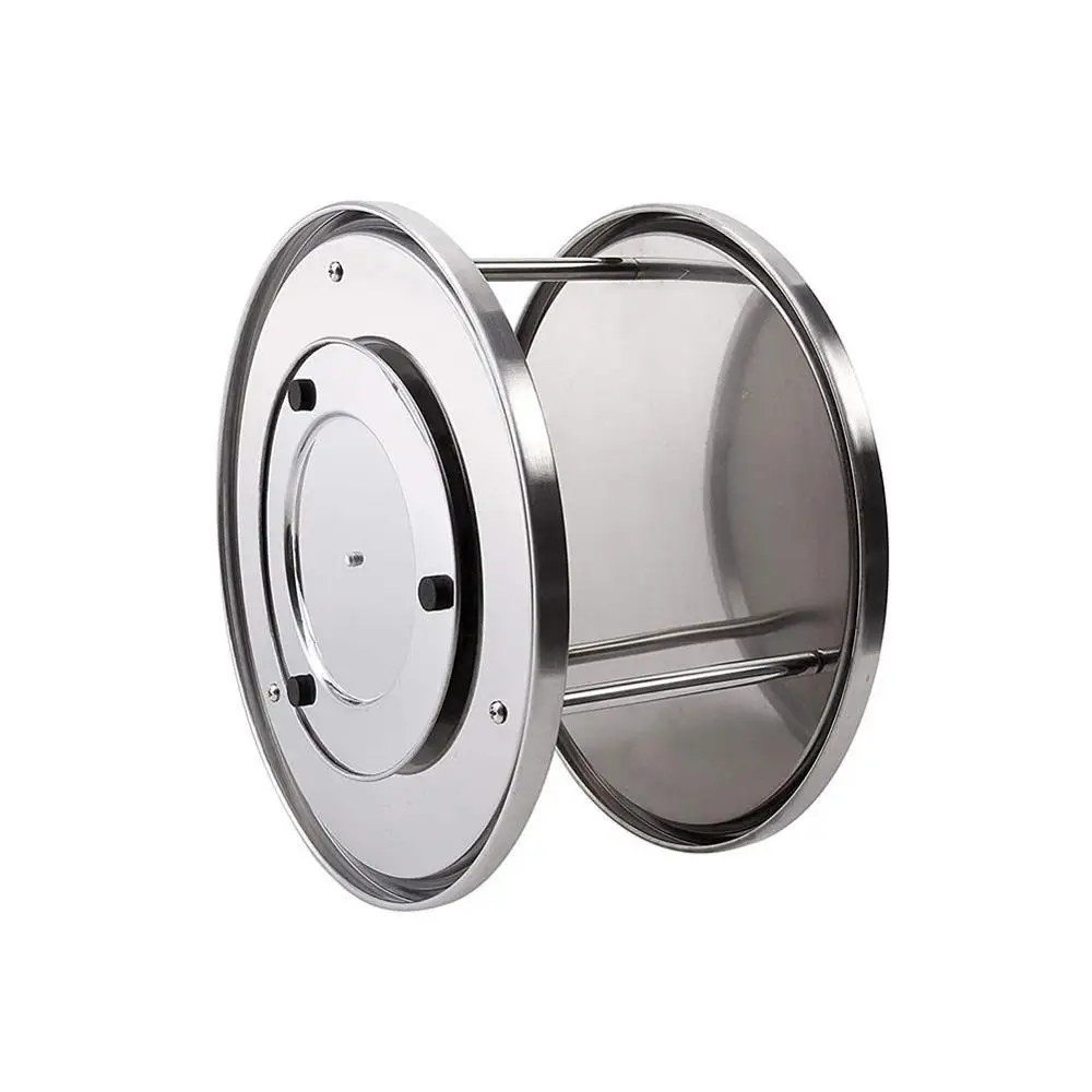 Вращающийся на 360 градусов лоток для специй из нержавеющей стали Органайзер