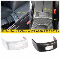 armrest storage box frame decor cover kit trim abs interior accessories for mercedes benz a class w177 a200 a220 2019 2022