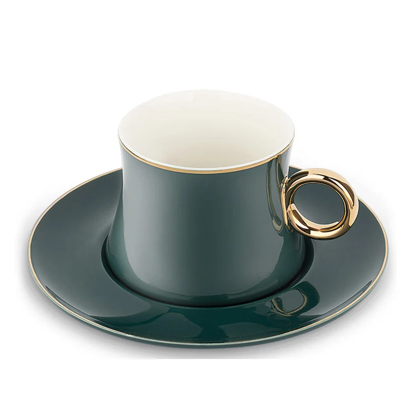 

220ml Espresso Coffee Cup European Ceramic Mug Living Room Afternoon Tea Small Coffee Cup Small Tea Cup Modern Home Decoration