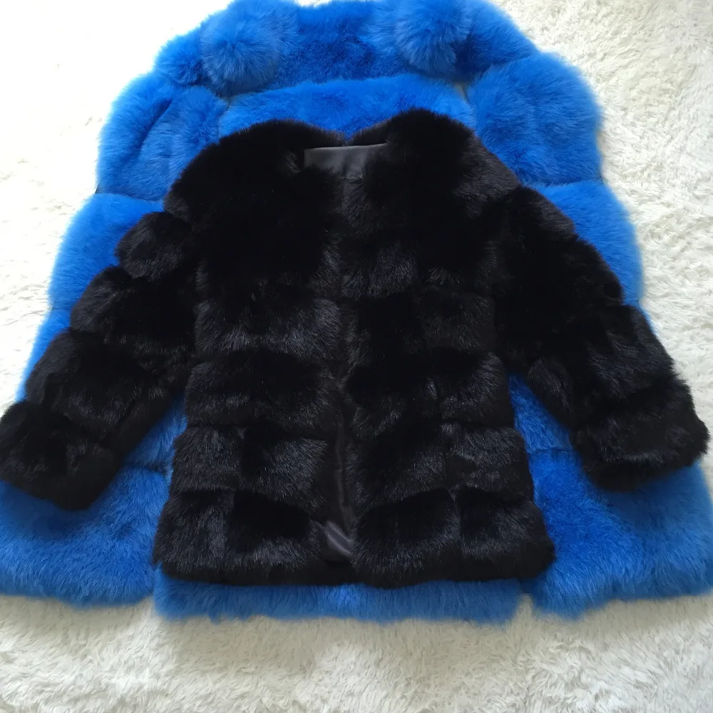 Женская куртка из искусственного лисьего меха теплая зимняя меха|fur coat|fur coat fashionfox